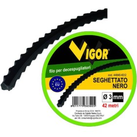 VIGOR SÂRMĂ ȘURUBURI CU ȘURUBURI NEGRU 12 MT MM. 3,5 VIGOR SÂRMĂ ȘURUBURI CU ȘURUBURI NEGRU 12 MT MM. 3,5