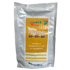 VEGETABLE PRIMELE CURSURI CUCIMȘI FOLIAR CU MICROELEMENTE NPK 20.20.20 KG. 1,5 VEGETABLE PRIMELE CURSURI CUCIMȘI FOLIAR CU MICROELEMENTE NPK