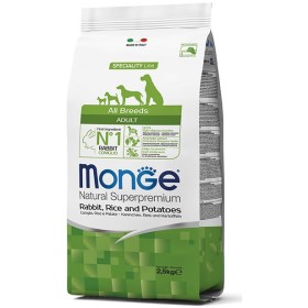 MONGE SE HRĂNESC PENTRU CANI CROCHETE TOATE RASELE ADULT CU OREZ DE IEPURE ȘI CARTOFI KG. 12 MONGE SE HRĂNESC PENTRU CANI CROCHETE TOATE RASELE ADULT CU