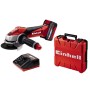 Einhell Smerigliatrice angolare a batteria litio 18v 3ah TE-AG