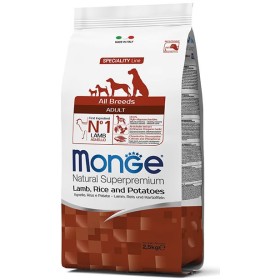 MONGE MANGIME PER CANI CROCCHETTE ALL BREEDS ADULT CON AGNELLO RISO E PATATE KG. 2,5 MONGE MANGIME PER CANI CROCCHETTE ALL BREEDS ADULT CON AGNELLO