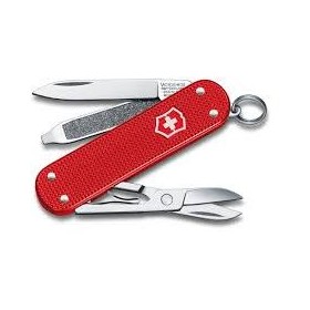 MULTIFUNCȚIONAL VICTORINOX CLASIC MM. 58 OBRAJII ALOX STEEL RED LIMITED EDITION 2018 MULTIFUNCȚIONAL VICTORINOX CLASIC MM. 58 OBRAJII ALOX STEEL RED