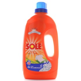 SOLE DETERSIVO BUCATO LAVATRICE LIQUIDO BIANCO SOLARE ULTRA 28