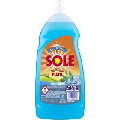 SOLE DETERSIVO PIATTI LIQUIDO EUCALIPTO 1100 ML