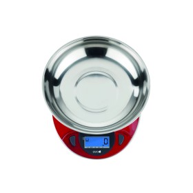 EVA BILANCIA DA CUCINA DIGITALE ROSSA INOX KG. 6 EVA BILANCIA DA CUCINA DIGITALE ROSSA INOX KG. 6