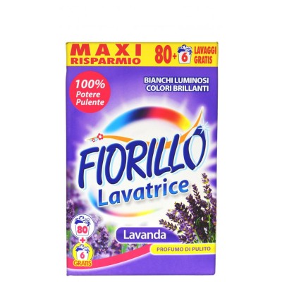 detergent de rufe FIORILLO în LAVATRICE LAVANDA 86 LINGURI KG. 6