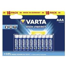 VARTA BATTERIA LONGLIFE POWER BATTERIE MINI STILO PZ. 10