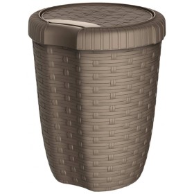 MAZZEI CONTAINER ALYSSA 8 CU CAPAC LT.8 DOVE GRI cm. 23x23x29h.