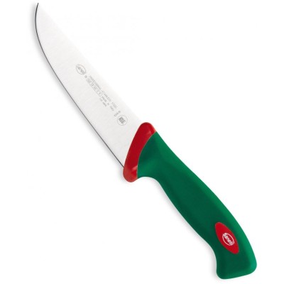 SANELLI PREMANA COLTELLO FRANCESE MANICO VERDE E ROSSO CM. 16