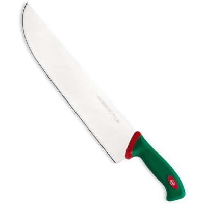 SANELLI PREMANA COLTELLO PER AFFETTARE CON MANICO VERDE E ROSSO