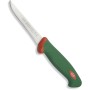 SANELLI PREMANA COLTELLO PER DISOSSO CON MANICO VERDE E ROSSO