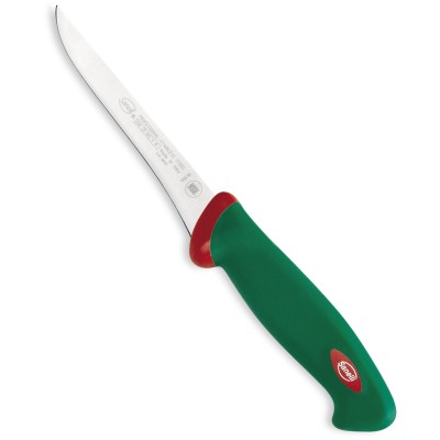 SANELLI PREMANA COLTELLO PER DISOSSO CON MANICO VERDE E ROSSO