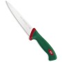 SANELLI PREMANA COLTELLO PER SCANNARE MANICO VERDE E ROSSO CM.