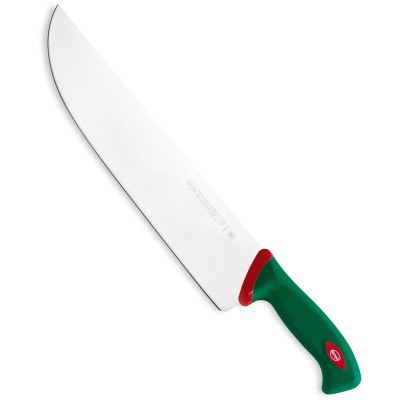 SANELLI PREMANA COLTELLO PER AFFETTARE CON MANICO VERDE E ROSSO