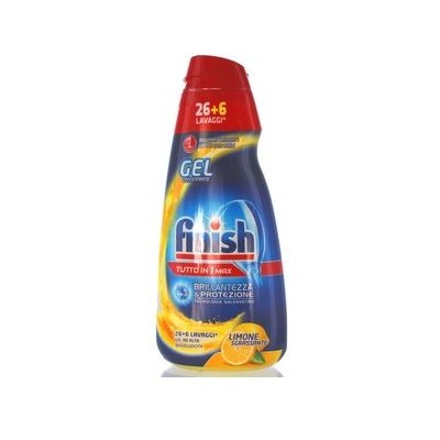 FINISH GEL CONCENTRATO 26+6 LAVAGGI 650 ML. LIMONE