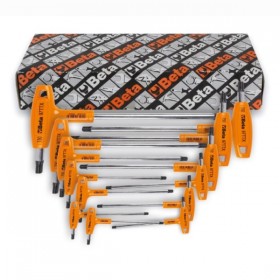 BETA ART. 97TTX/S6 SERIE 6 CHIAVI MASCHIO TORX PIEGATE CON IMPUGNATURA BETA ART. 97TTX/S6 SERIE 6 CHIAVI MASCHIO TORX PIEGATE CON