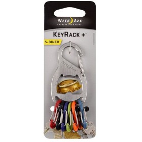 Nite Ize KeyRack Open sticla Carabiner cu breloc și oțel