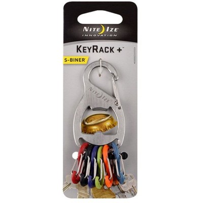 Nite Ize KeyRack Open bottle Moschettone con Portachiavi e