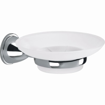 GEDY ART. GE11 GENZIANA CHROME STEEL SOAP DISH