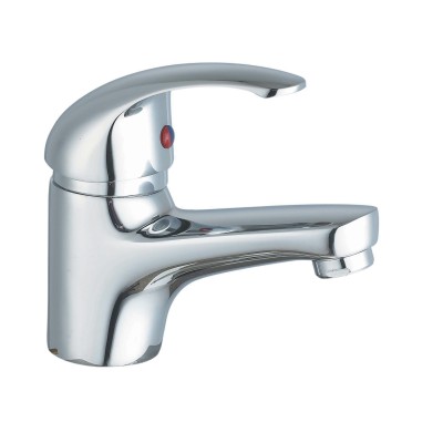 MISCELATORE SERIE EURO GRUPPO LAVABO MONOCOMANDO IN OTTONE