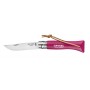 OPINEL CUȚIT N. 6 INOX CU MANICO FRAMBOISE CU SERTAR