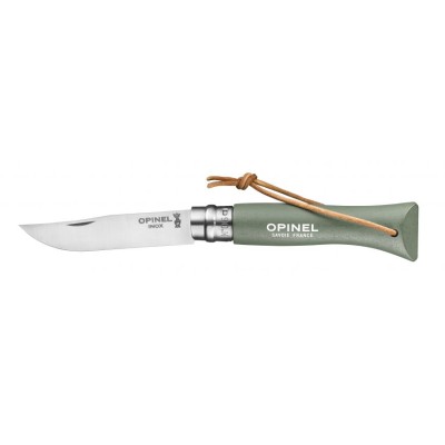 OPINEL CUȚIT N. 6 INOX CU MANICO SAUGE CU SERTAR