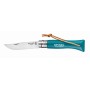 OPINEL COLTELLO N. 6 INOX CON MANICO TURQUOISE CON LACCETTO