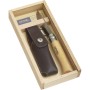 OPINEL PLUMIER SET COLTELLO INOX N. 8 E FODERO CON SCATOLA IN