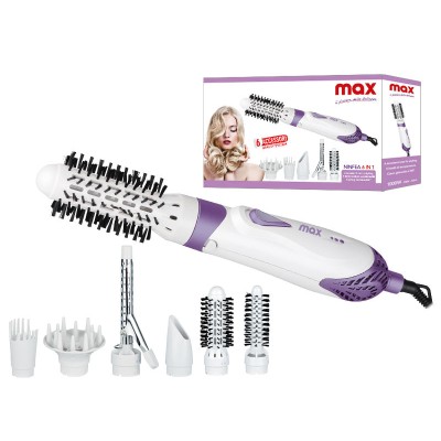 MAX SPAZCREȚ ZOLA HAIR NINFEA 6 FUNCȚII ÎN 1 WATT. 1000