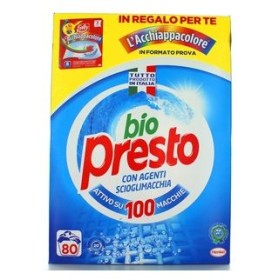 DETERGENT DE RUFE BIO PRESTO FUSTONE LAVATRICE POWDER 80 LAVAGGI