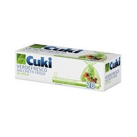 CUKI VERDEFRESCO SACCHETTI FRIGO PER VERDURE MICROFORATI CM