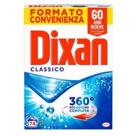 DIXAN DETERSIVO BUCATO LAVATRICE IN POLVERE CLASSICO FUSTONE 70