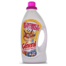 GENERAL DETERSIVO BUCATO LAVATRICE LIQUIDO TOTAL COLOR 19