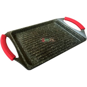GRILAJUL DE PIATRA VULCANIADMARE CU INDUCTIE, POTRIVIT PE TOATE CMDE GATIT PIANI. 46x28x7 GRILAJUL DE PIATRA VULCANIADMARE CU INDUCTIE, POTRIVIT PE TOATE
