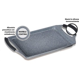 GRILAJ DE PIATRA VULCANICA ADMARE DE INDUCTIE POTRIVITA PE TOATE CMDE GATIT PIANI. 46x26x4 GRILAJ DE PIATRA VULCANICA ADMARE DE INDUCTIE POTRIVITA PE