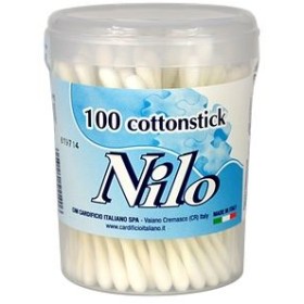 NILE COTTON STICK BIODEGRADABILE 100 BUC BUMBAC FIOC