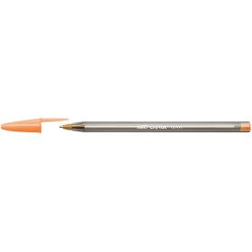 BIC Vârful fin al stiloului Cristal în metal portocaliu BIC Vârful fin al stiloului Cristal în metal portocaliu