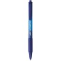 Bic Soft FeelClic Grip Penna Sfera blu a Scatto Punta Media MM.