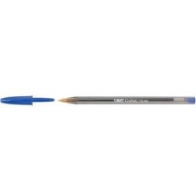 BIC Vârful fin al stiloului Cristal în culoarea albastră metalică BIC Vârful fin al stiloului Cristal în culoarea albastră