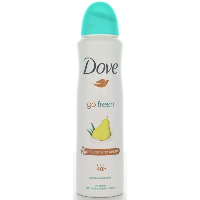 DOVE GO FRESH DEODORANTE SPRAY PEAR E ALOE VERA SCENT 150 ML