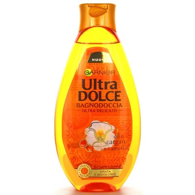 ULTRA DOLCE BAGNOSCHIUMA DOCCIA ARGAN SI ULEI DE CAMELIE 500 ML