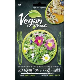 VEGAN FRIEND SEMINȚE DE AMESTEC AROMATIC ȘI FLORI COMESTIBILE PENTRU BUCĂTĂRIA VEGANĂ VEGAN FRIEND SEMINȚE DE AMESTEC AROMATIC ȘI FLORI COMESTIBILE