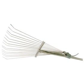 MĂTURĂ DE GRĂDINĂ REGLABILĂ CU MANICO ÎN OȚEL REF.20520