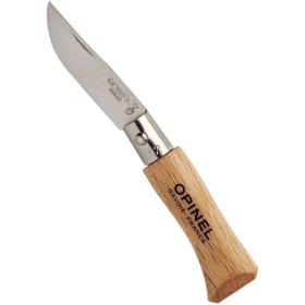 OPINEL KNIFE LAMA din otel inoxidabil MANICO IN FAGGIO N. 2