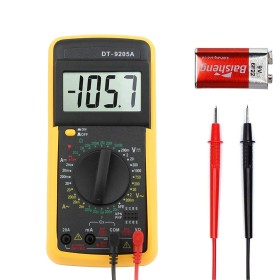TESTER DIGITAL MULTIFUNCȚIONAL MULTIMETRO CU CAVI TESTER DIGITAL MULTIFUNCȚIONAL MULTIMETRO CU CAVI