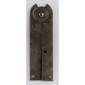 CERNIERE PESANTI IN FERRO PER SCALOTTI IN ACCIAIO VERNICIATO Cm. 18 PZ. 2 CERNIERE PESANTI IN FERRO PER SCALOTTI IN ACCIAIO VERNICIATO
