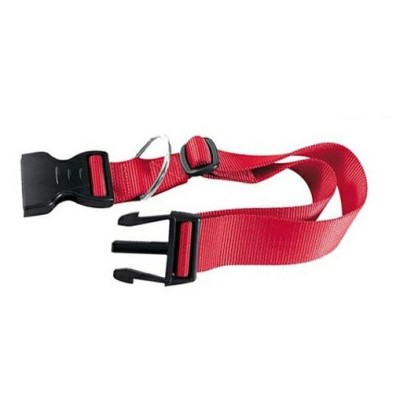 GULER PENTRU CANI REGLABIL RED NYLON MM. 10x20/30