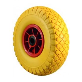 RUOTA PER CARRELLI ANTIFORO-PU PLASTICA MM. 260 SU RULLI RUOTA PER CARRELLI ANTIFORO-PU PLASTICA MM. 260 SU RULLI