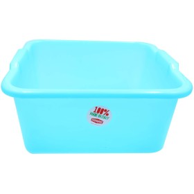 Bacinella In Plastica Quadra Azzurra diam. cm. 34 lt. 11