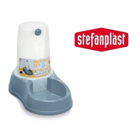 PAUZĂ REZERVĂ DOZATOR DE APĂ PENTRU CANI ȘI PISICI LT. 3.5 OȚEL ALBASTRU PAUZĂ REZERVĂ DOZATOR DE APĂ PENTRU CANI ȘI PISICI LT. 3.5 OȚEL